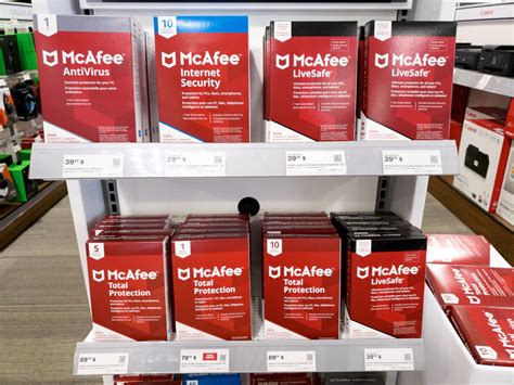 mcafee share price.
